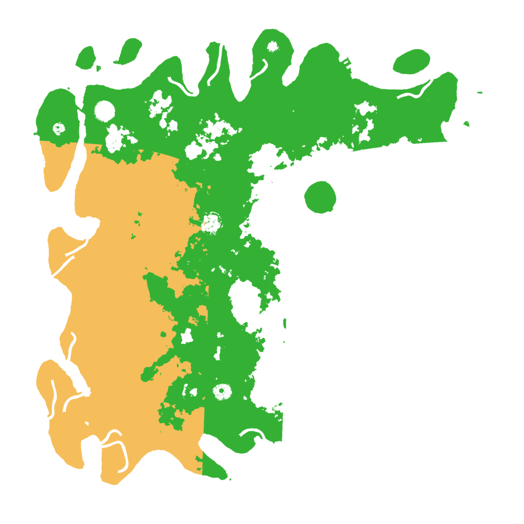 Biome Rust Map: Procedural Map, Size: 4500, Seed: 771990