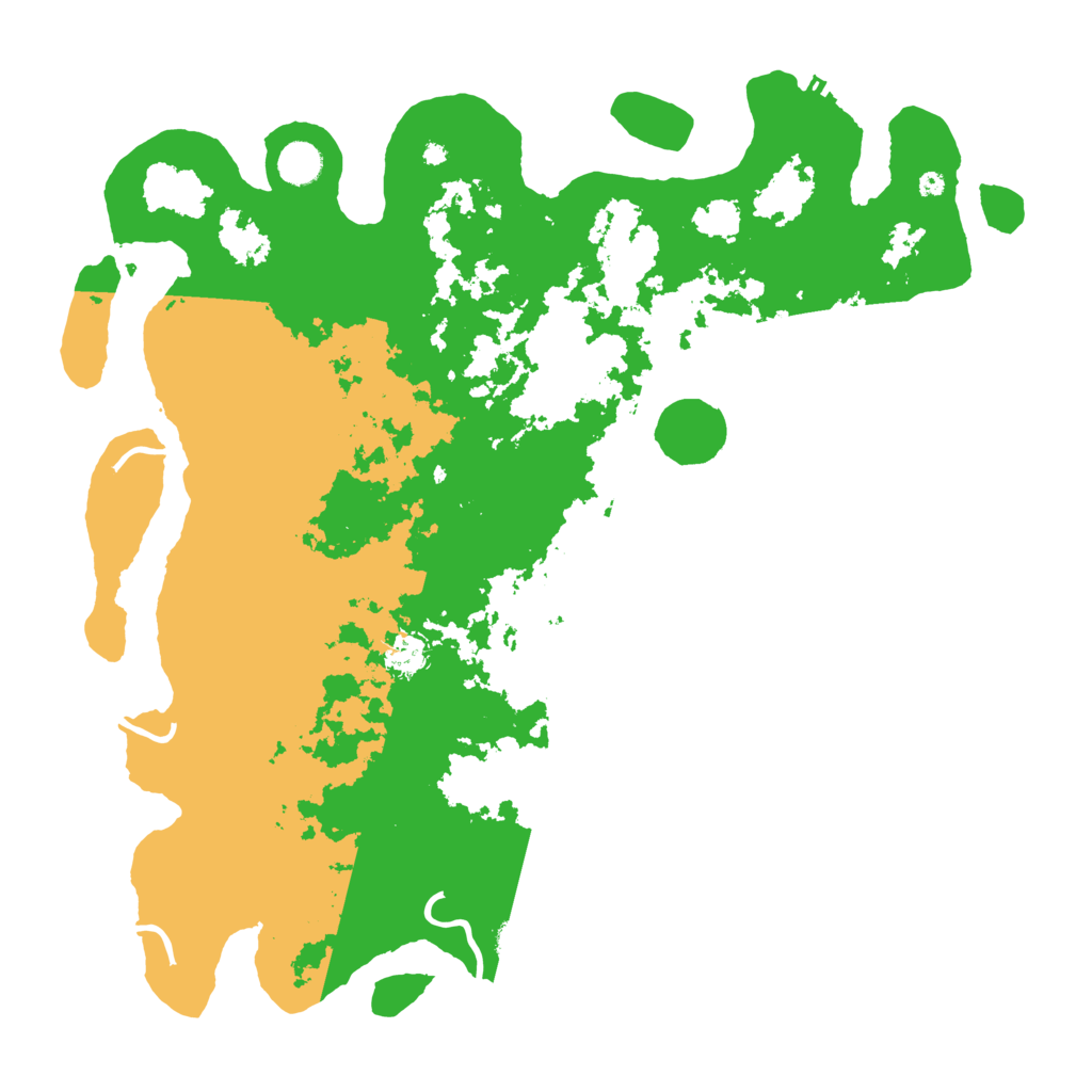 Biome Rust Map: Procedural Map, Size: 4400, Seed: 213213213