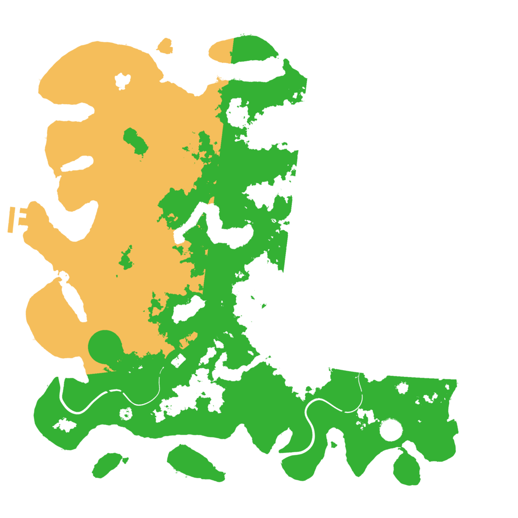 Biome Rust Map: Procedural Map, Size: 4050, Seed: 156583302