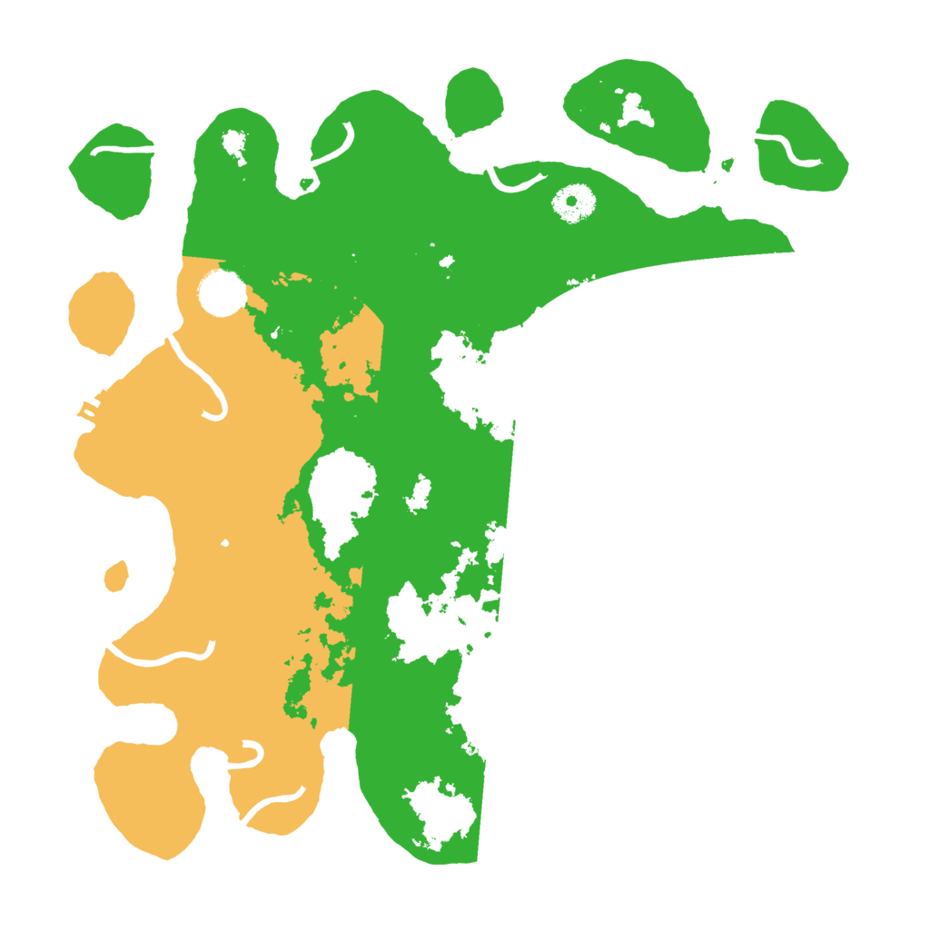 Biome Rust Map: Procedural Map, Size: 3500, Seed: 1121796680