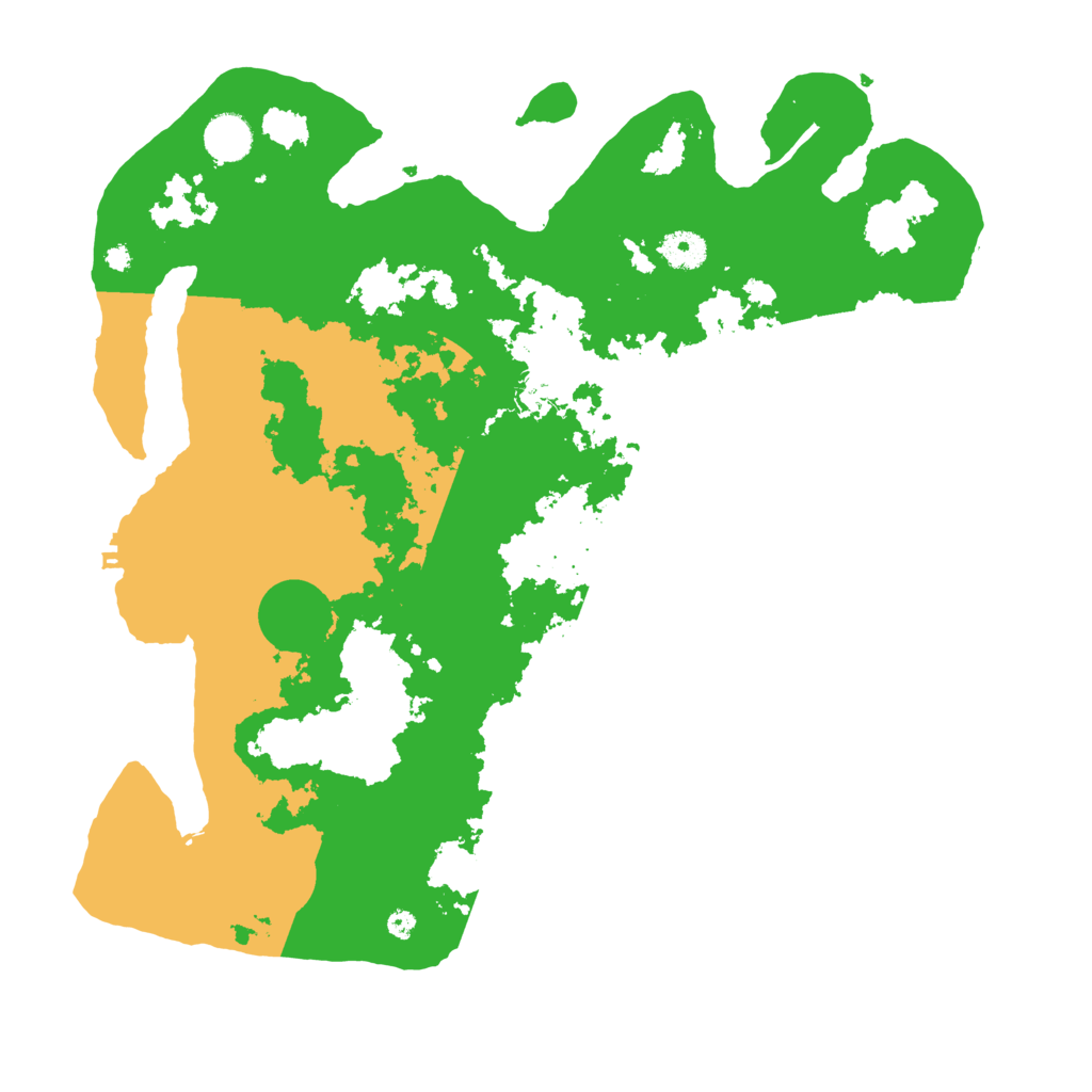 Biome Rust Map: Procedural Map, Size: 4000, Seed: 1628814199