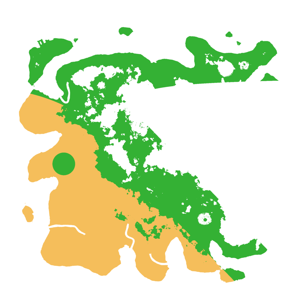 Biome Rust Map: Procedural Map, Size: 3550, Seed: 1444450694