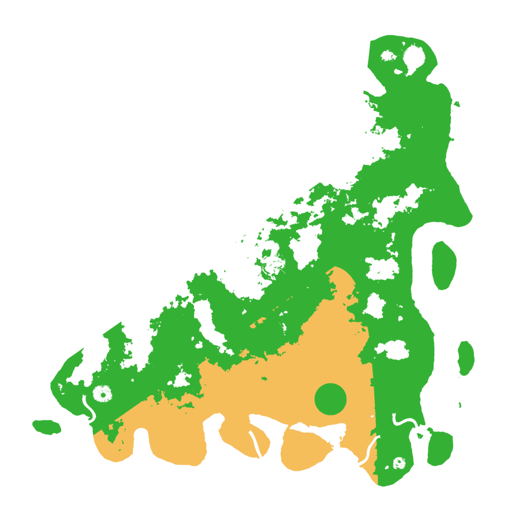 Biome Rust Map: Procedural Map, Size: 4250, Seed: 1980257453