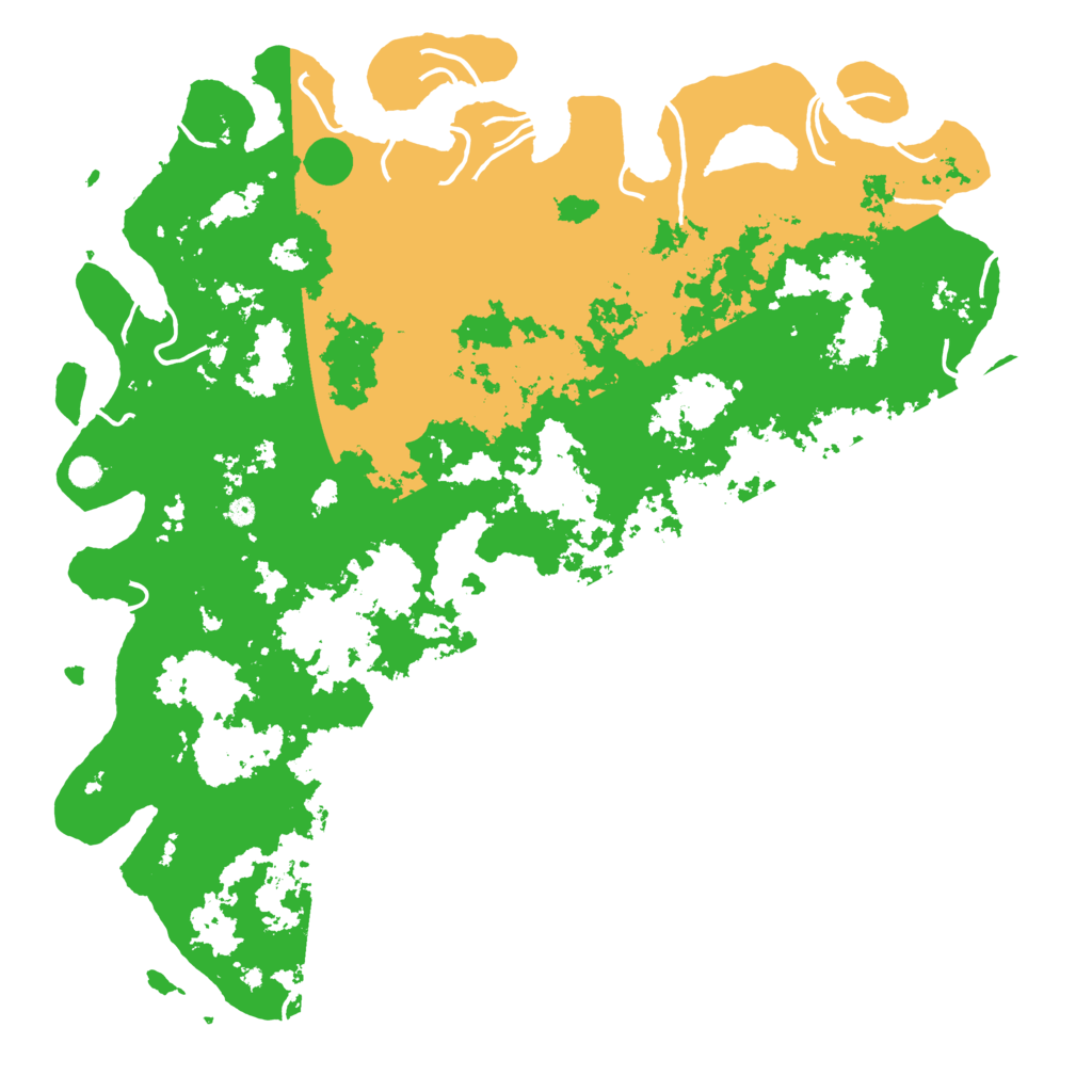Biome Rust Map: Procedural Map, Size: 6000, Seed: 125456