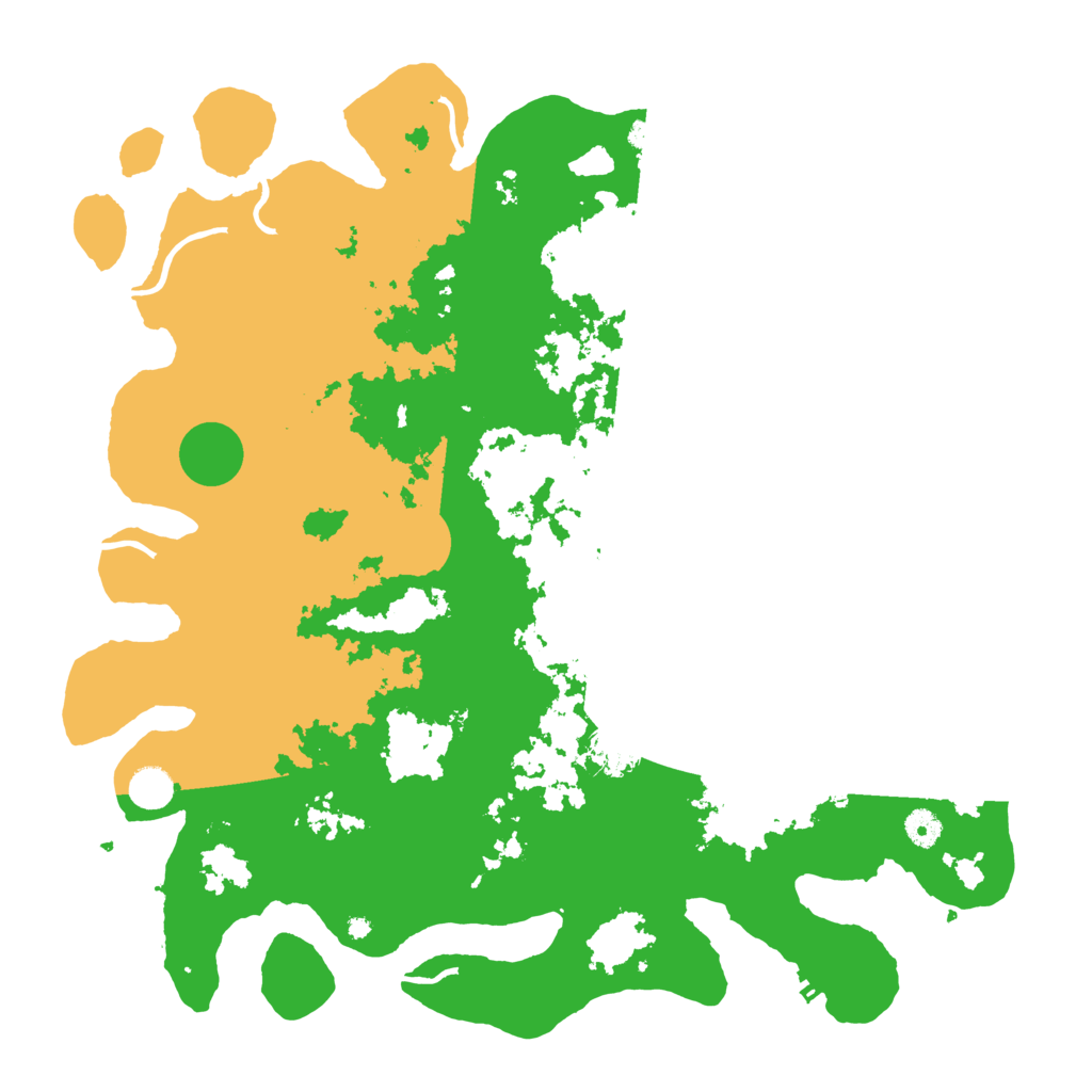 Biome Rust Map: Procedural Map, Size: 4500, Seed: 5443695