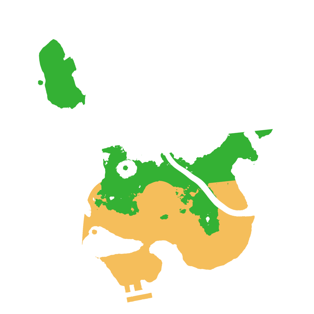 Biome Rust Map: Procedural Map, Size: 2500, Seed: 1469422102