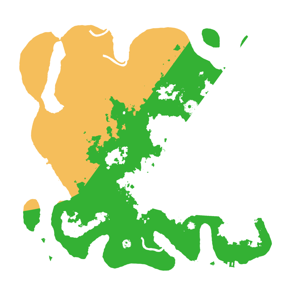 Biome Rust Map: Procedural Map, Size: 3500, Seed: 630414424