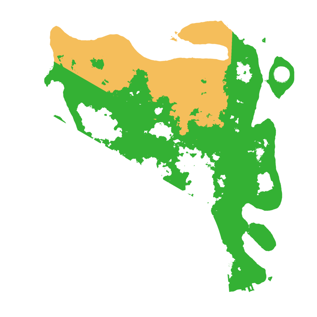 Biome Rust Map: Procedural Map, Size: 3500, Seed: 65331845