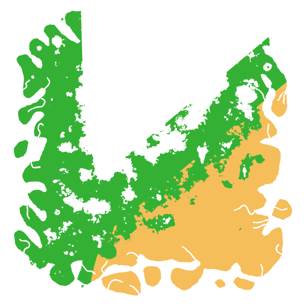 Biome Rust Map: Procedural Map, Size: 5600, Seed: 9852145
