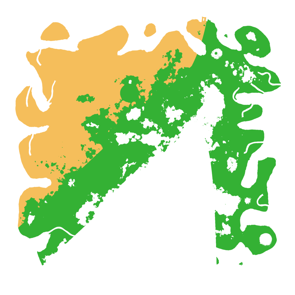 Biome Rust Map: Procedural Map, Size: 4250, Seed: 774778965