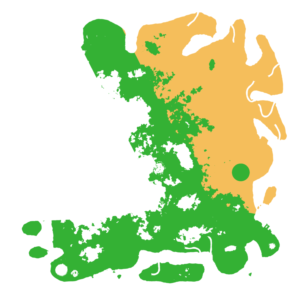 Biome Rust Map: Procedural Map, Size: 4500, Seed: 871963