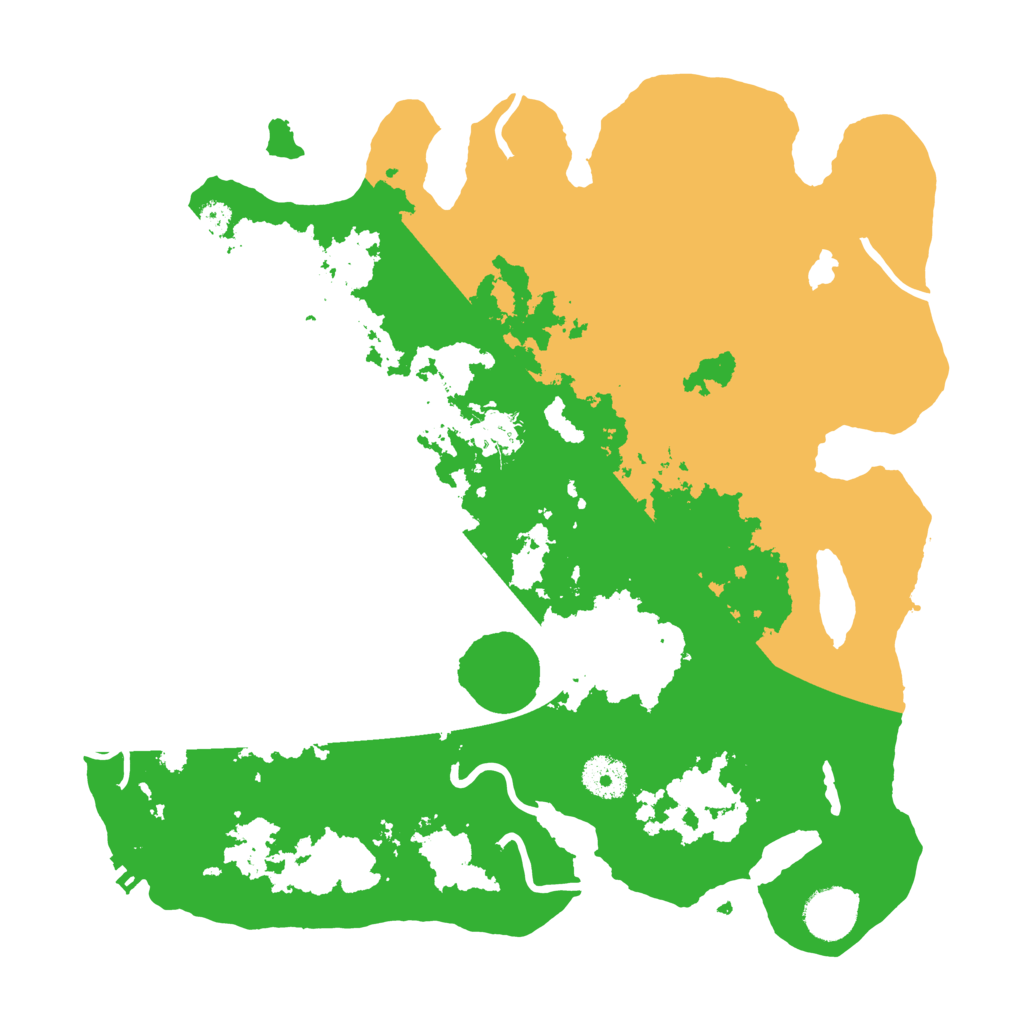 Biome Rust Map: Procedural Map, Size: 3500, Seed: 1237930299
