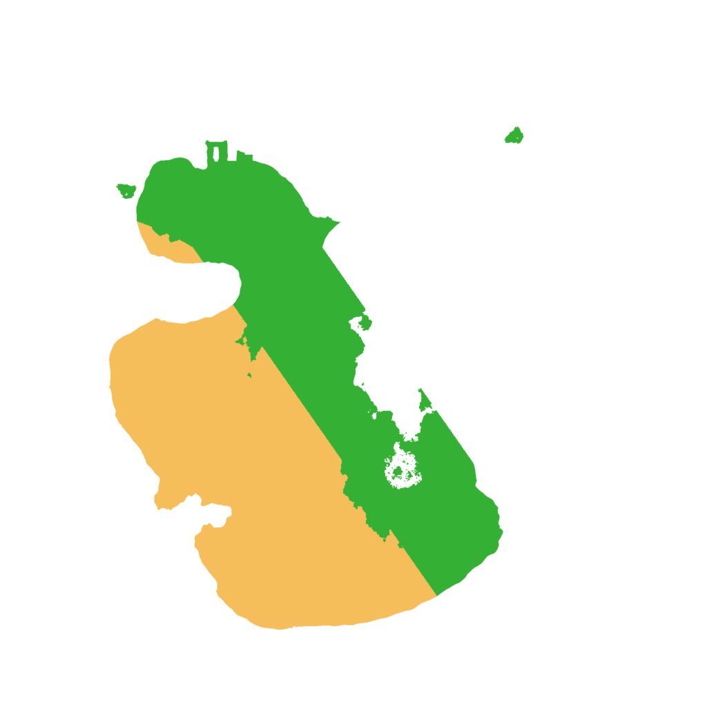Biome Rust Map: Procedural Map, Size: 2000, Seed: 1668745763