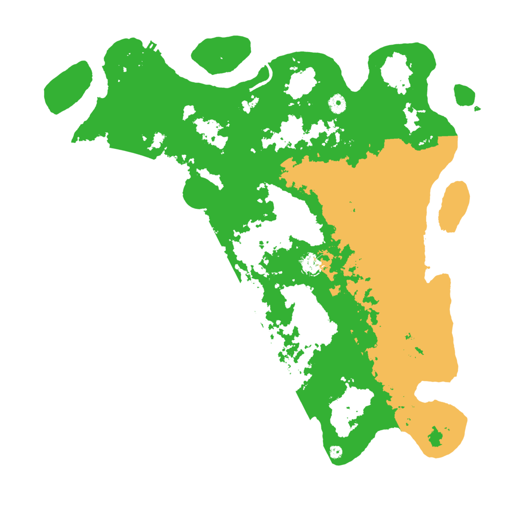 Biome Rust Map: Procedural Map, Size: 4200, Seed: 412822366