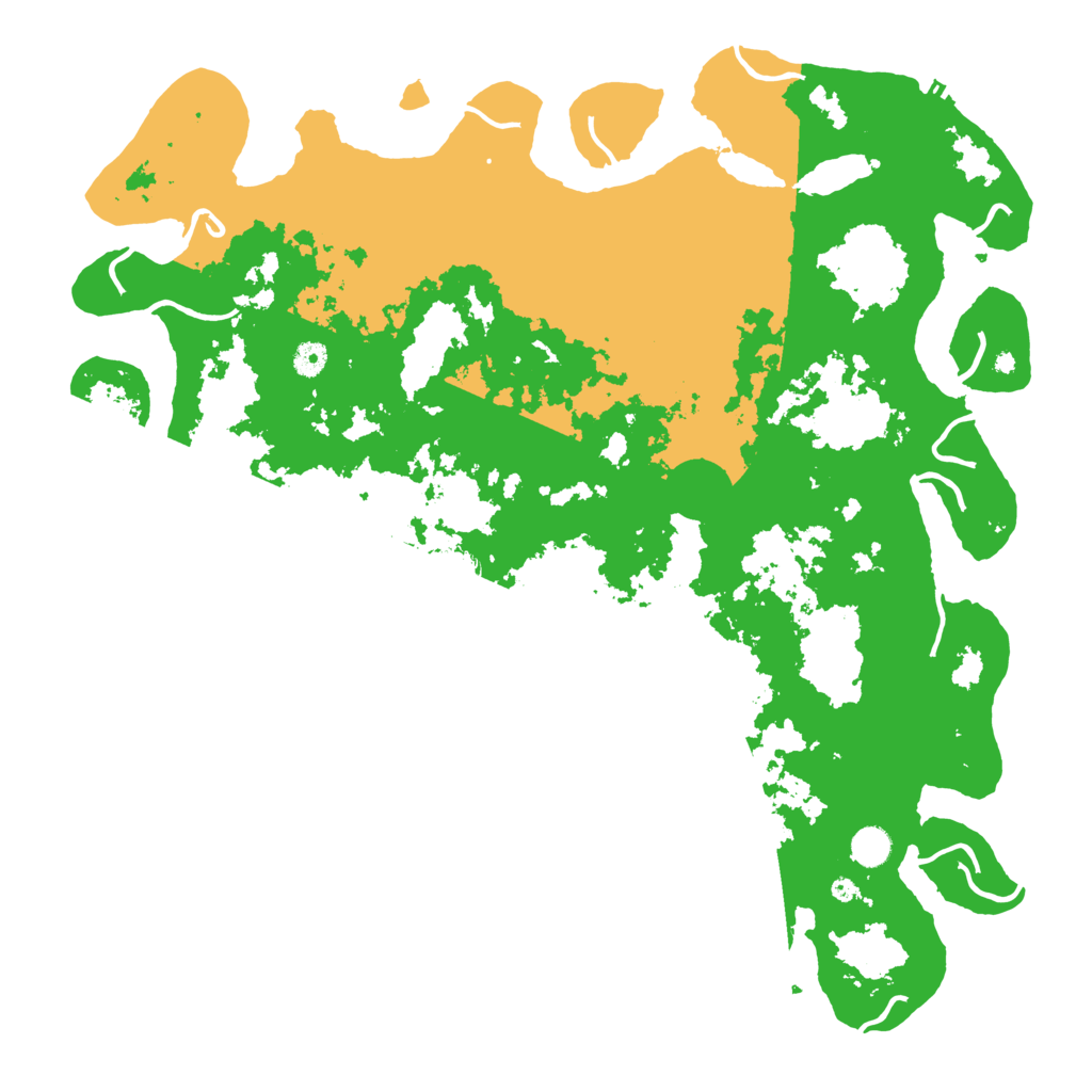 Biome Rust Map: Procedural Map, Size: 4800, Seed: 396876411