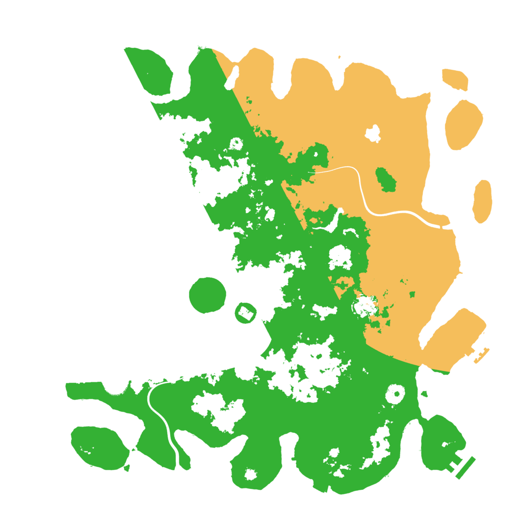 Biome Rust Map: Procedural Map, Size: 4000, Seed: 81303240