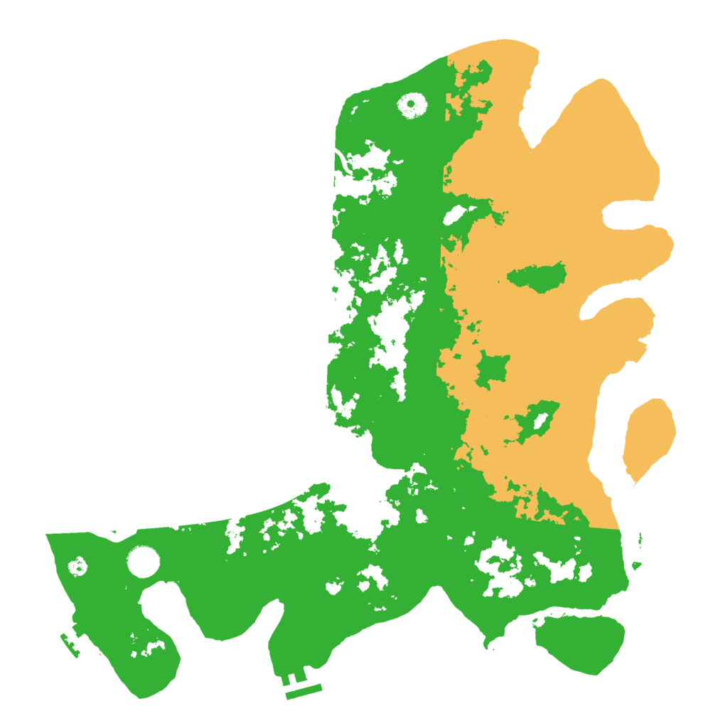 Biome Rust Map: Procedural Map, Size: 4000, Seed: 40622