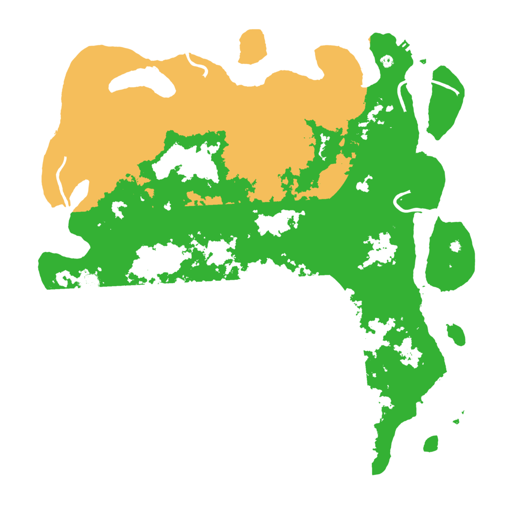 Biome Rust Map: Procedural Map, Size: 4250, Seed: 4348