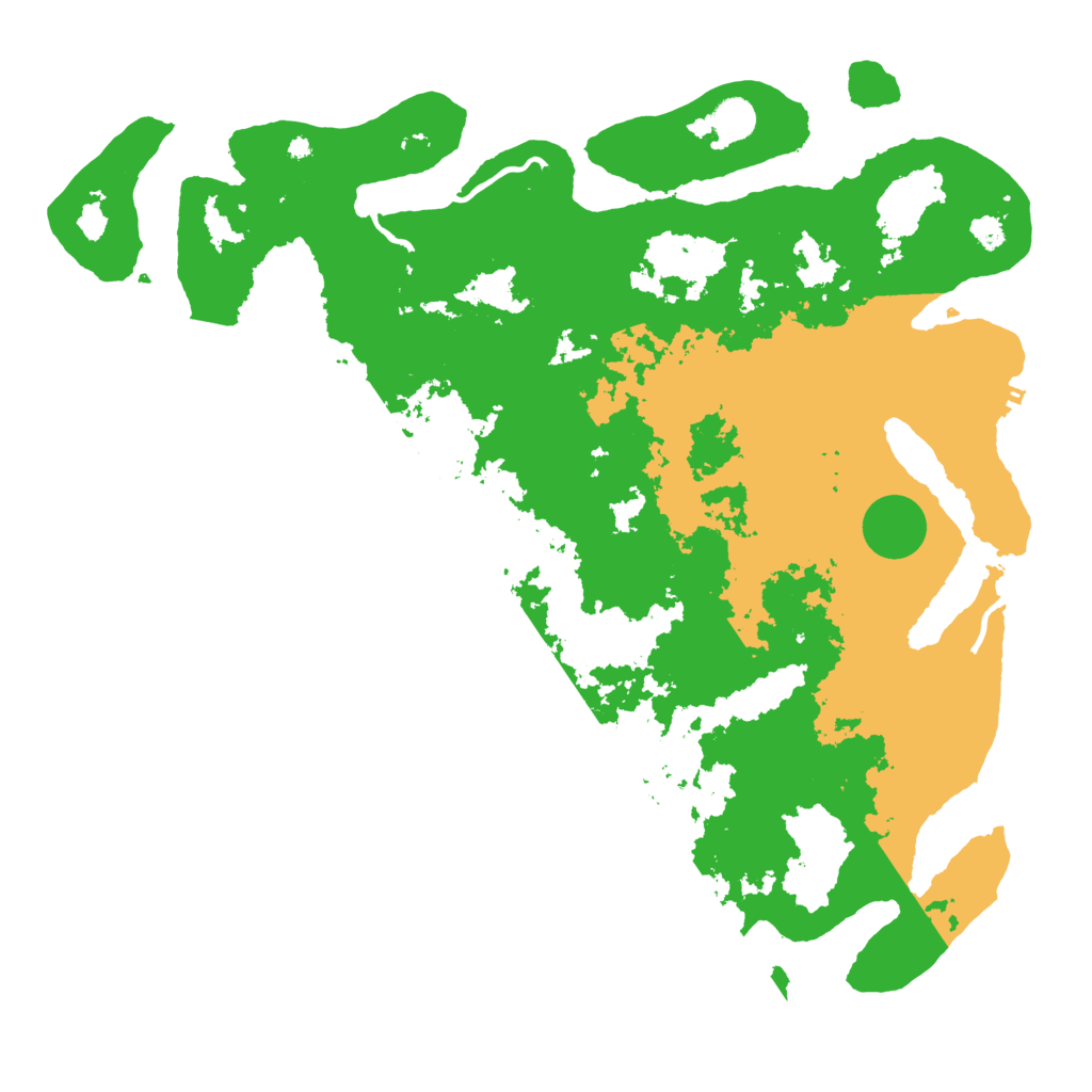 Biome Rust Map: Procedural Map, Size: 4500, Seed: 1280609514