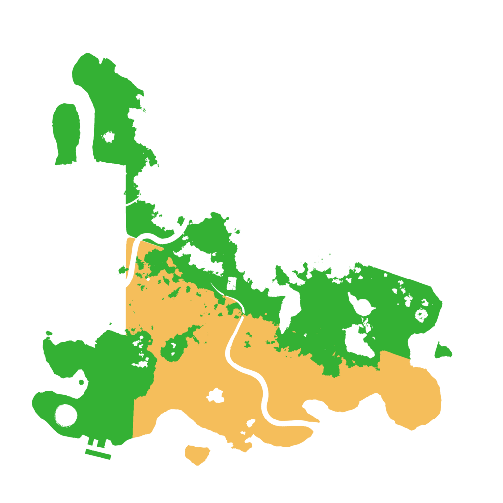 Biome Rust Map: Procedural Map, Size: 4000, Seed: 2253