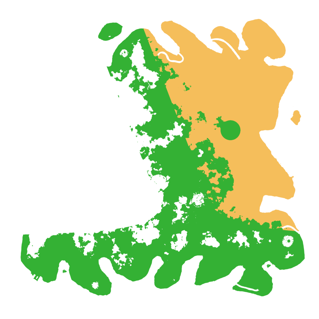 Biome Rust Map: Procedural Map, Size: 4250, Seed: 642022