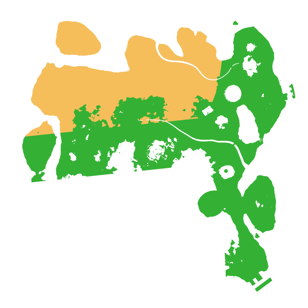 Biome Rust Map: Procedural Map, Size: 3250, Seed: 1889236302
