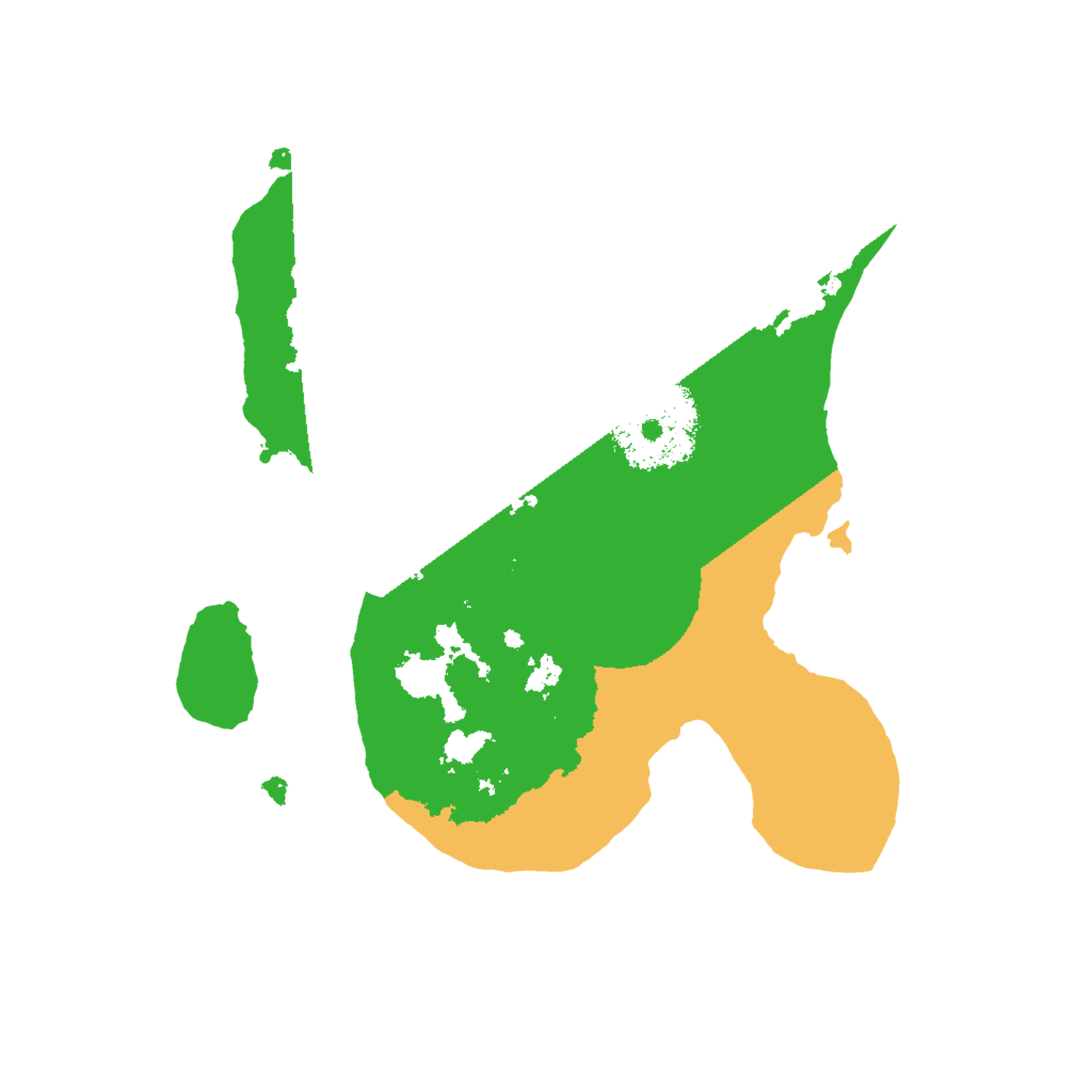 Biome Rust Map: Procedural Map, Size: 2000, Seed: 82686