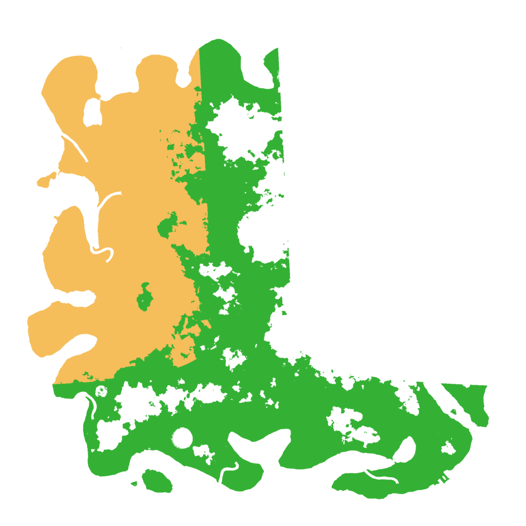 Biome Rust Map: Procedural Map, Size: 4500, Seed: 1390668628
