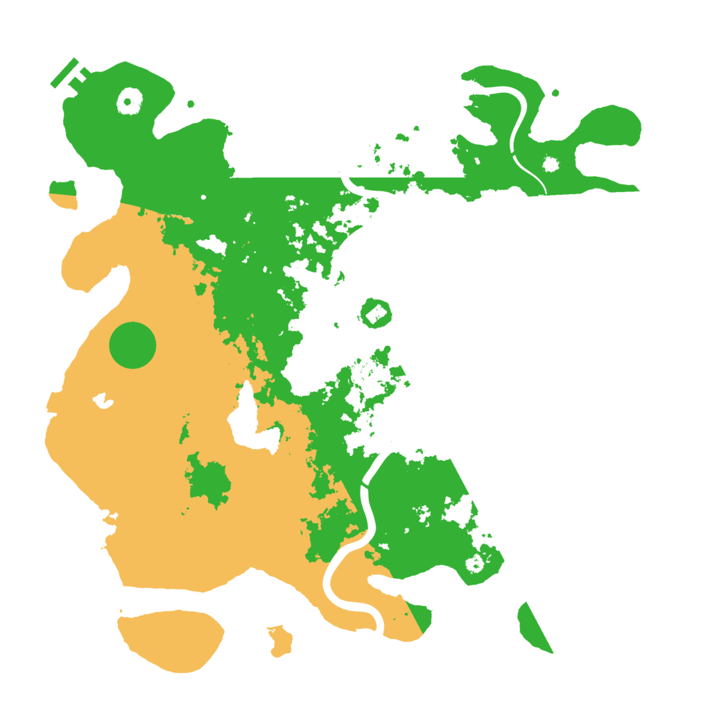 Biome Rust Map: Procedural Map, Size: 4000, Seed: 1158567019