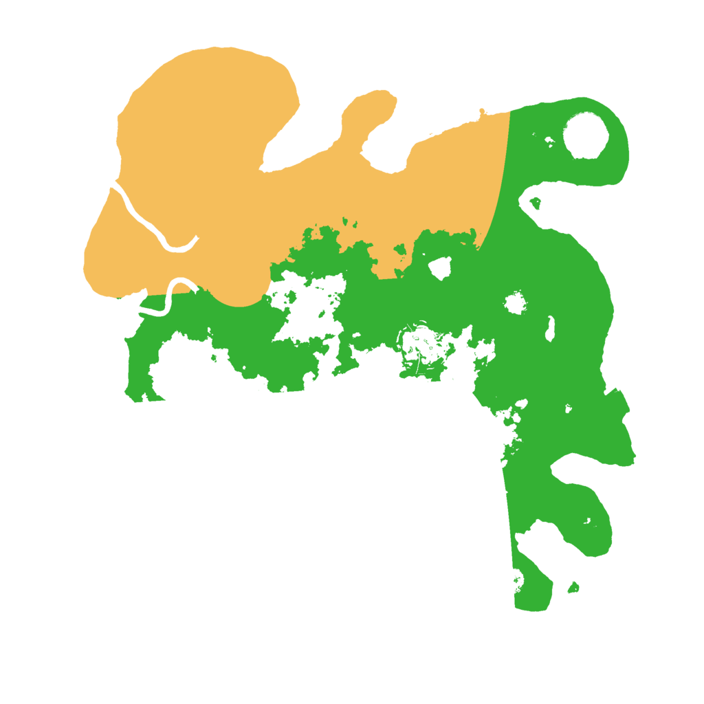 Biome Rust Map: Procedural Map, Size: 3000, Seed: 1415276563