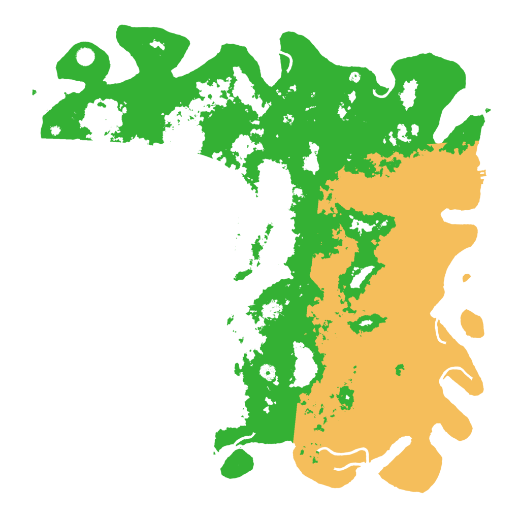 Biome Rust Map: Procedural Map, Size: 5000, Seed: 4494894