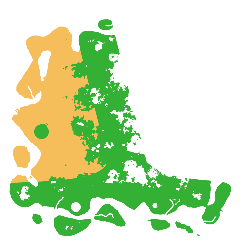 Biome Rust Map: Procedural Map, Size: 4500, Seed: 901998401
