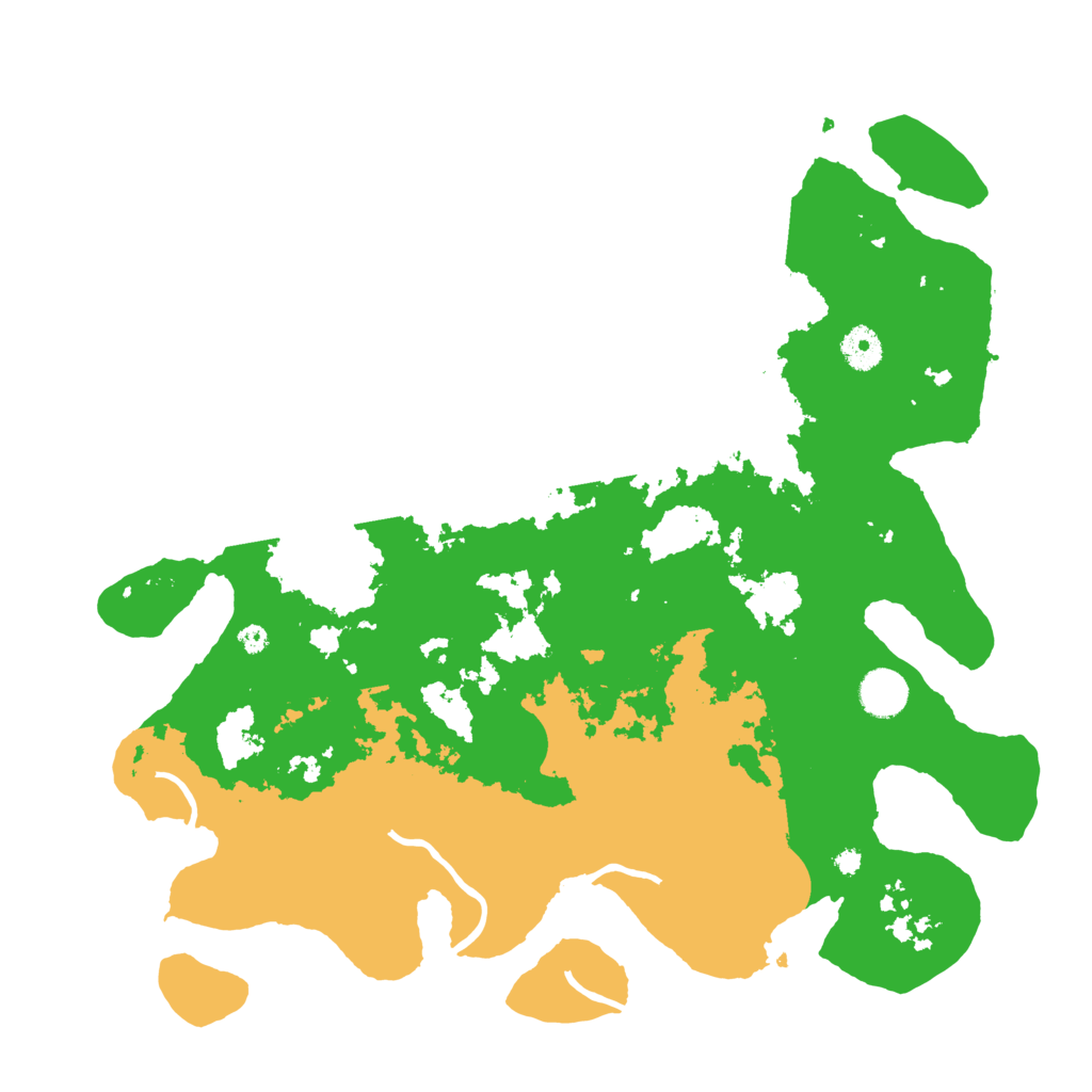 Biome Rust Map: Procedural Map, Size: 3950, Seed: 136743027