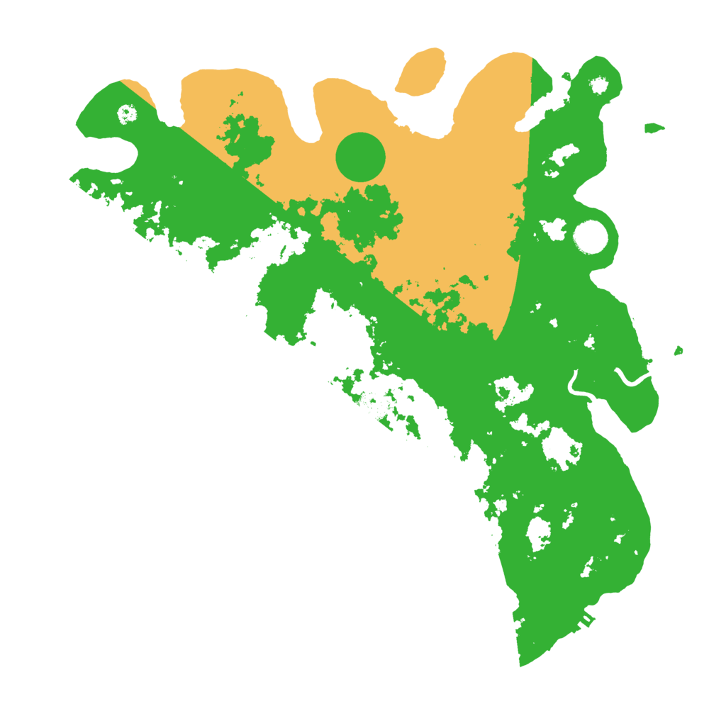 Biome Rust Map: Procedural Map, Size: 3850, Seed: 1214216972