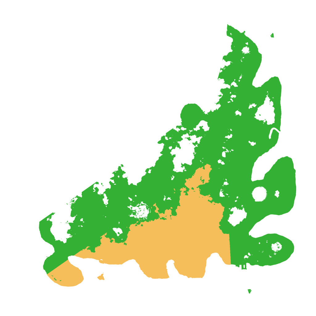 Biome Rust Map: Procedural Map, Size: 3850, Seed: 993193670