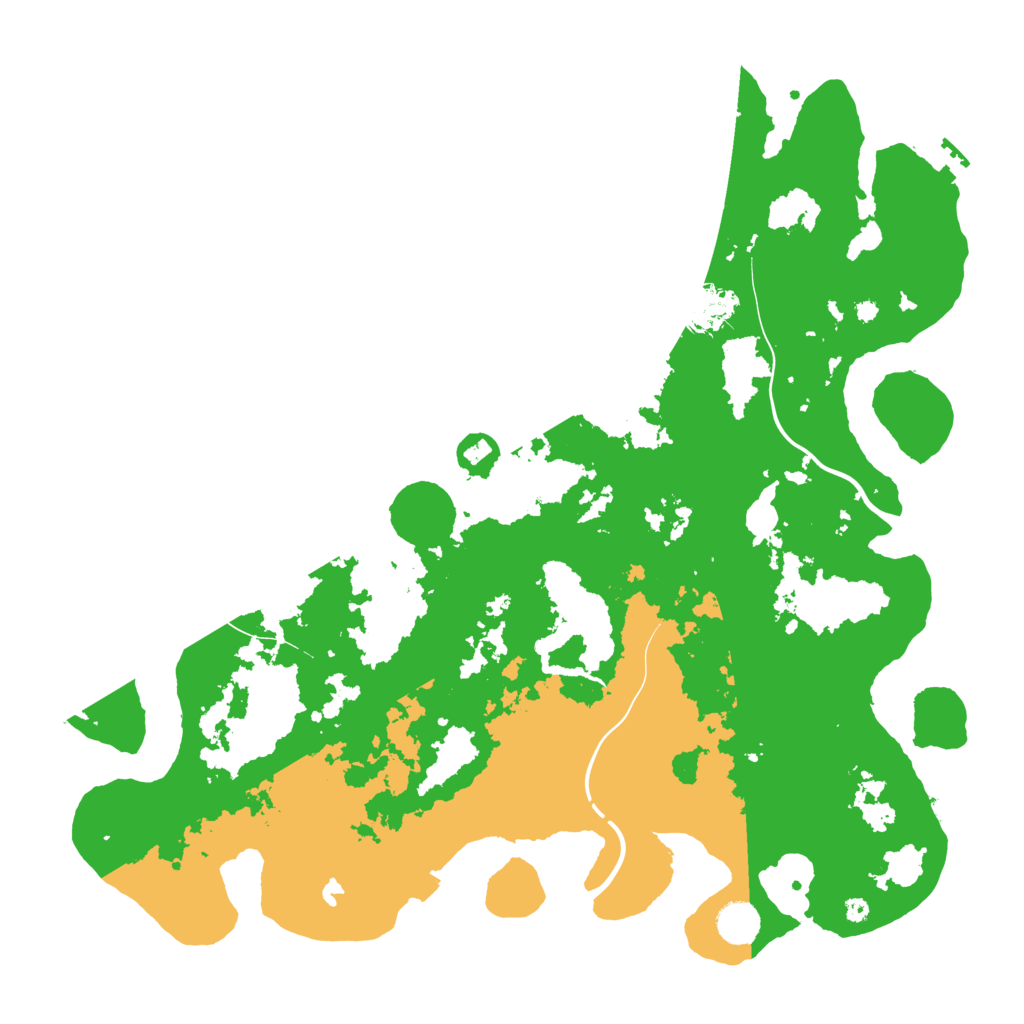 Biome Rust Map: Procedural Map, Size: 4250, Seed: 793453326
