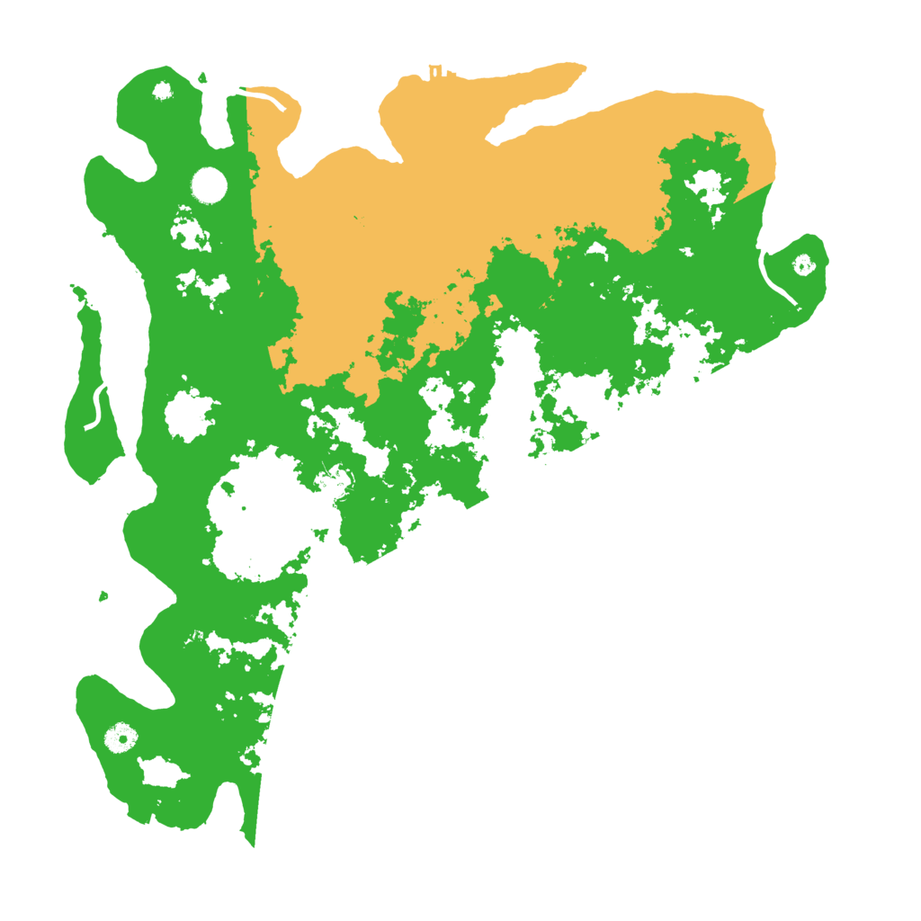 Biome Rust Map: Procedural Map, Size: 4500, Seed: 510856644