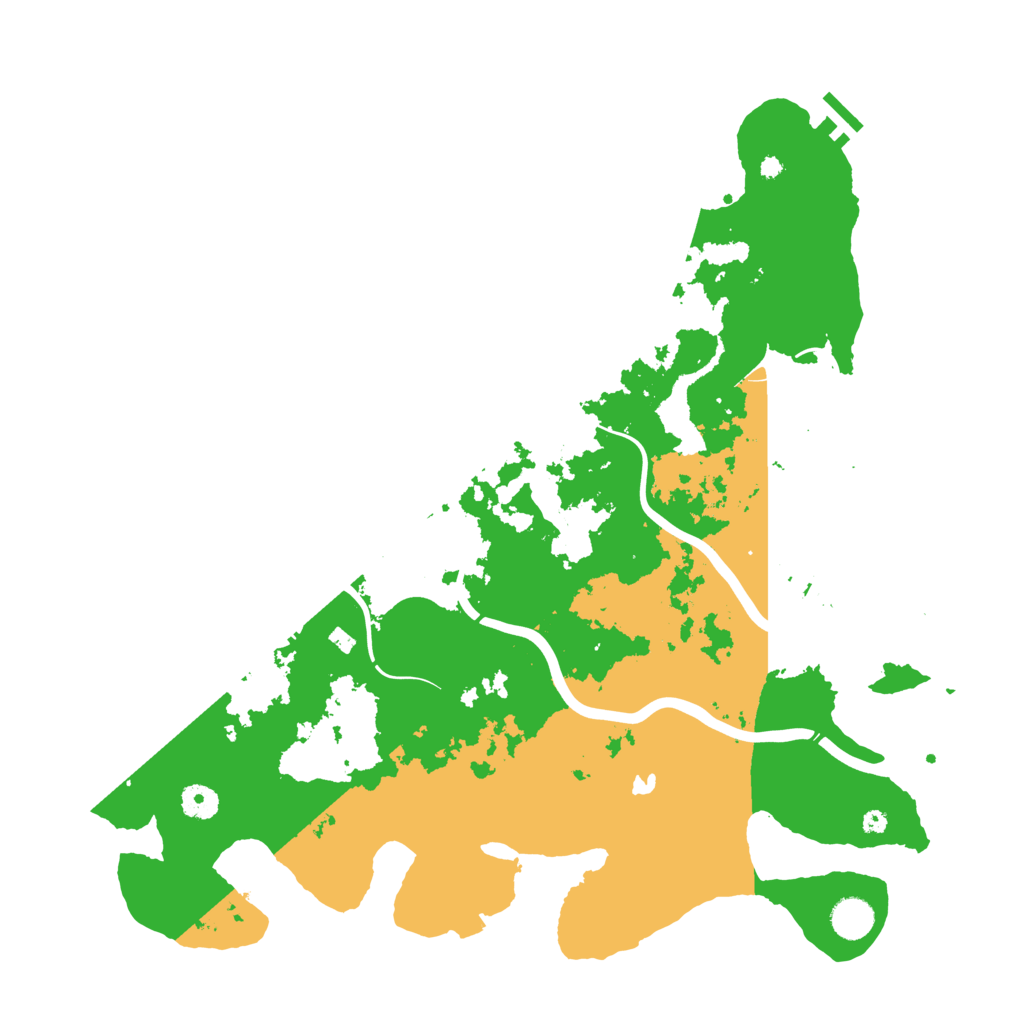 Biome Rust Map: Procedural Map, Size: 4250, Seed: 314617517