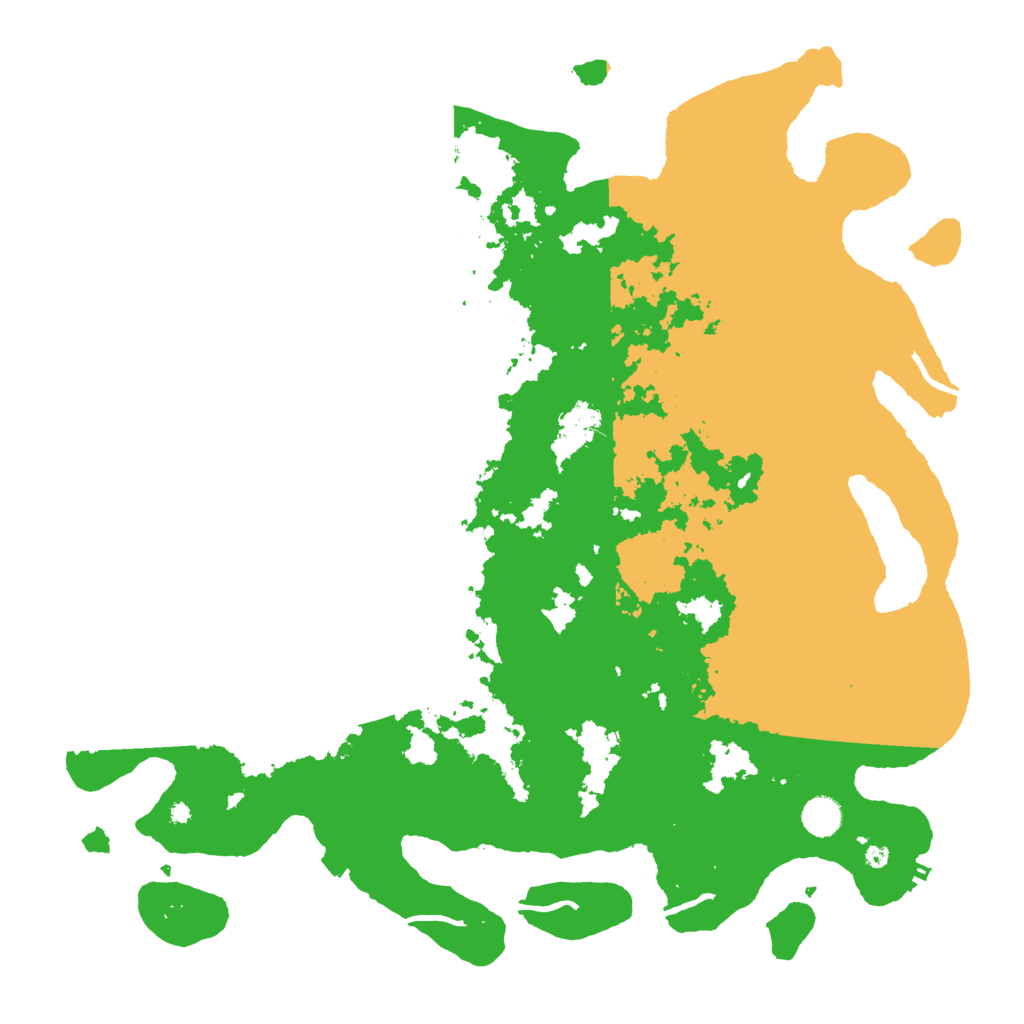 Biome Rust Map: Procedural Map, Size: 4500, Seed: 1646053143