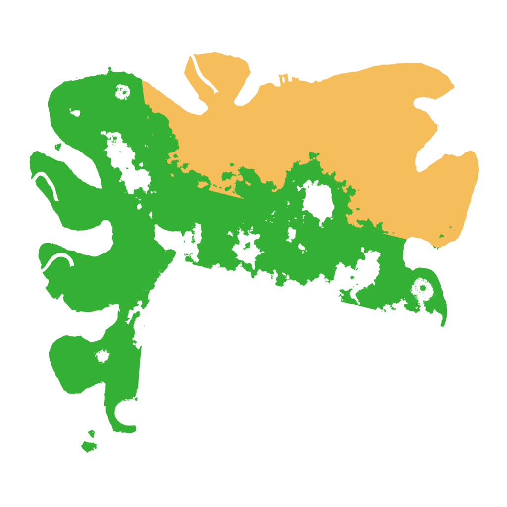 Biome Rust Map: Procedural Map, Size: 3500, Seed: 721038318