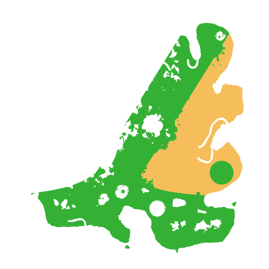 Biome Rust Map: Procedural Map, Size: 3000, Seed: 1230108006