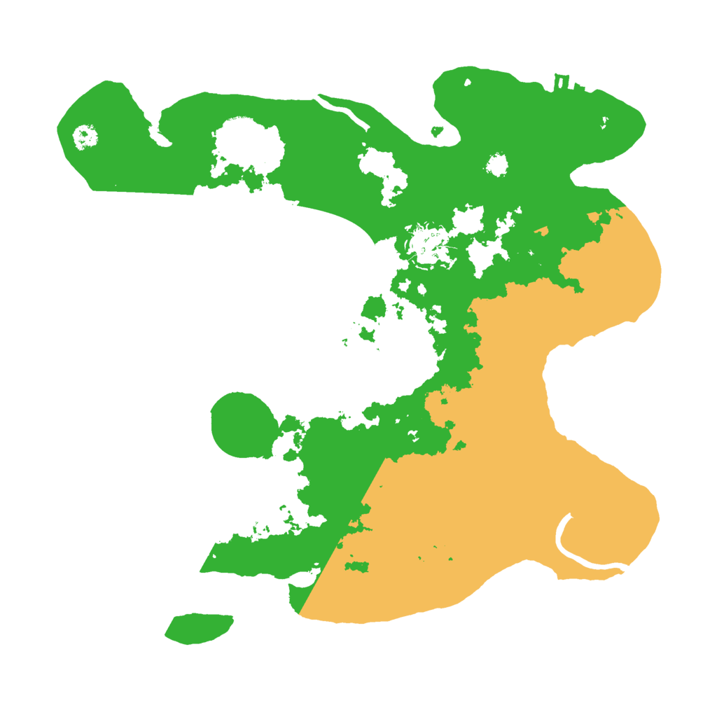 Biome Rust Map: Procedural Map, Size: 3000, Seed: 56723