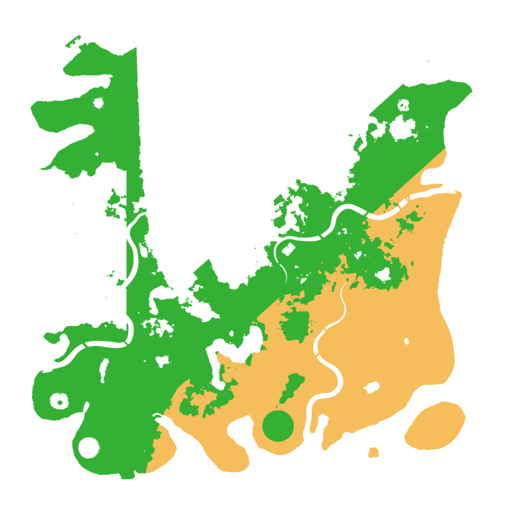 Biome Rust Map: Procedural Map, Size: 4250, Seed: 440662801