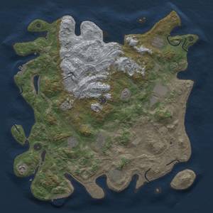 Thumbnail Rust Map: Procedural Map, Size: 4250, Seed: 440662801, 17 Monuments