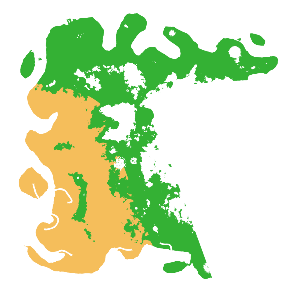 Biome Rust Map: Procedural Map, Size: 4500, Seed: 283722122