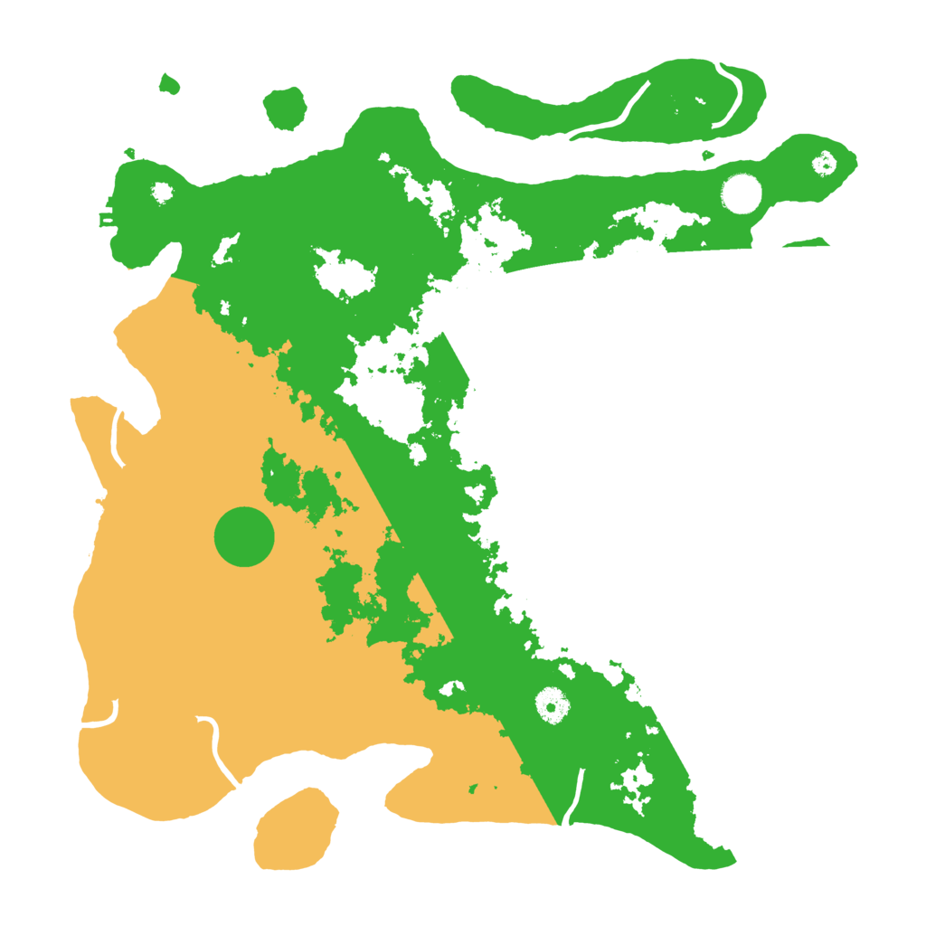 Biome Rust Map: Procedural Map, Size: 4050, Seed: 47736458