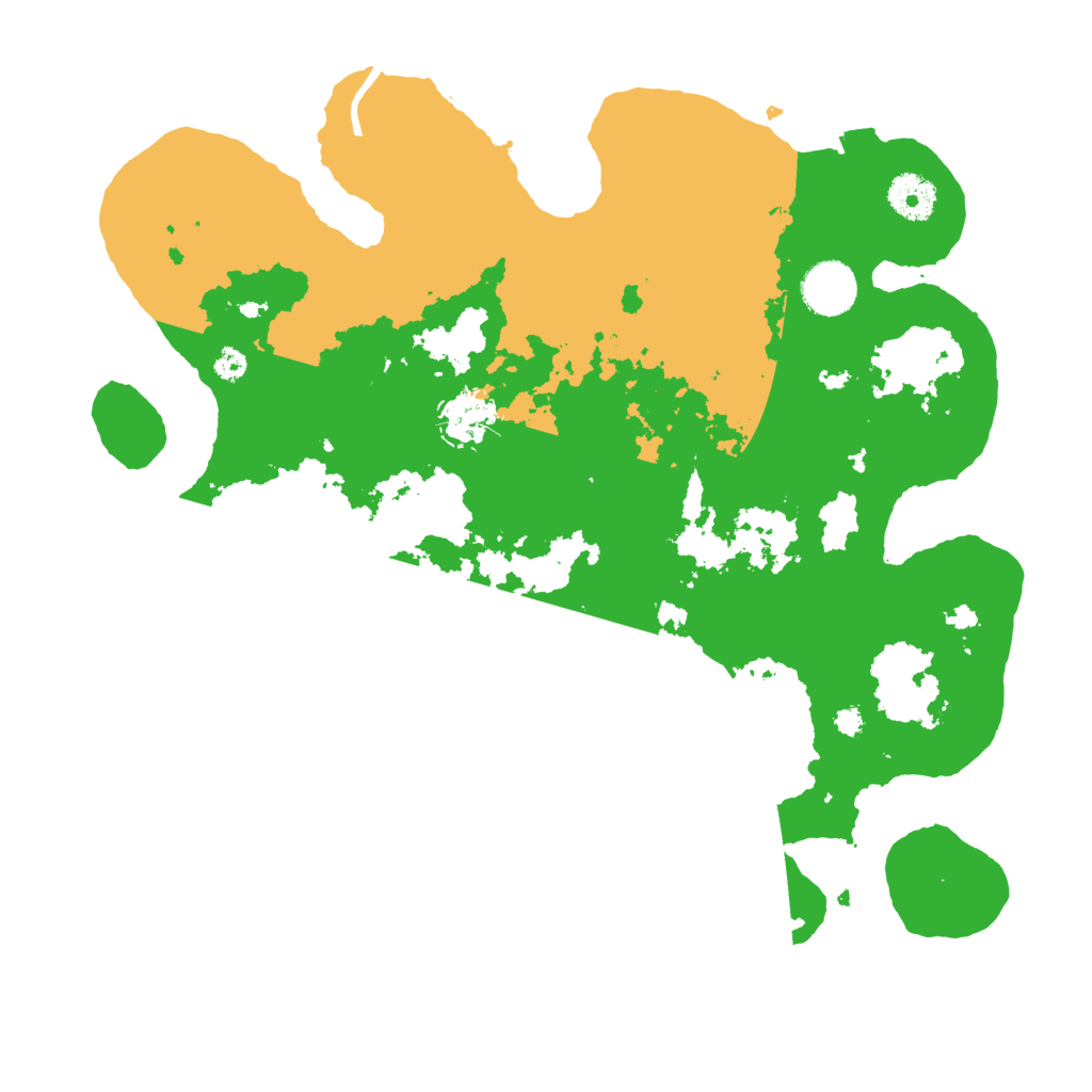 Biome Rust Map: Procedural Map, Size: 3500, Seed: 1966669748