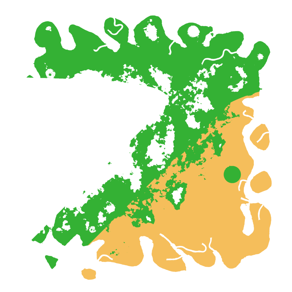 Biome Rust Map: Procedural Map, Size: 4500, Seed: 1010900810