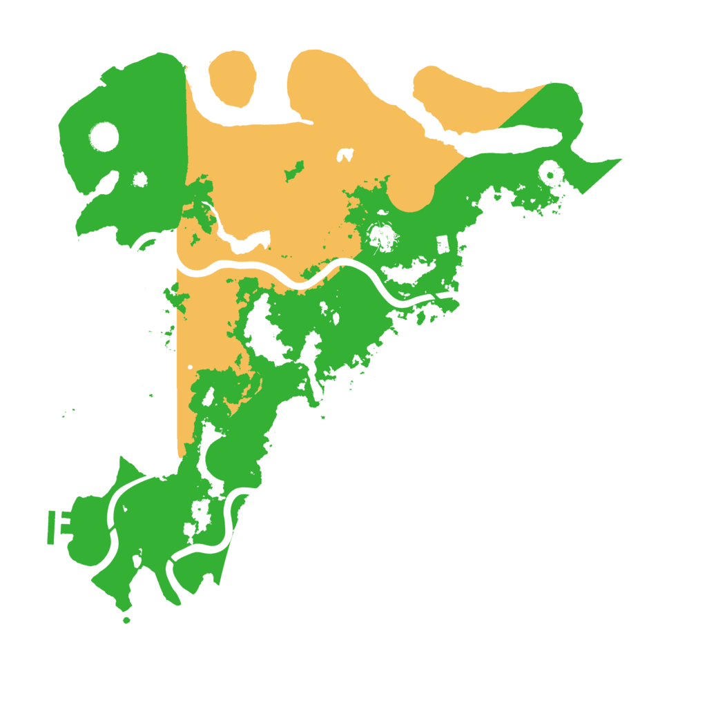 Biome Rust Map: Procedural Map, Size: 4250, Seed: 1618215318