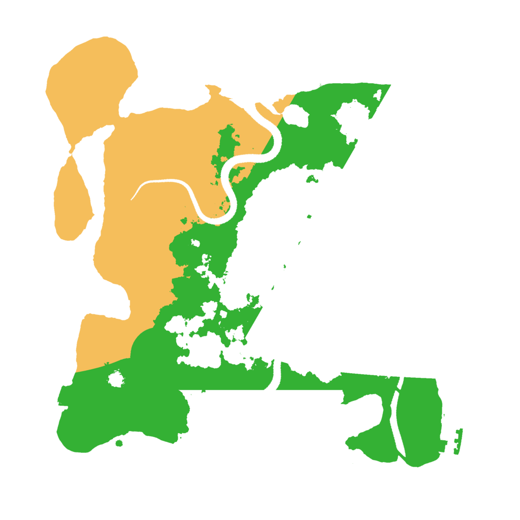 Biome Rust Map: Procedural Map, Size: 3000, Seed: 669